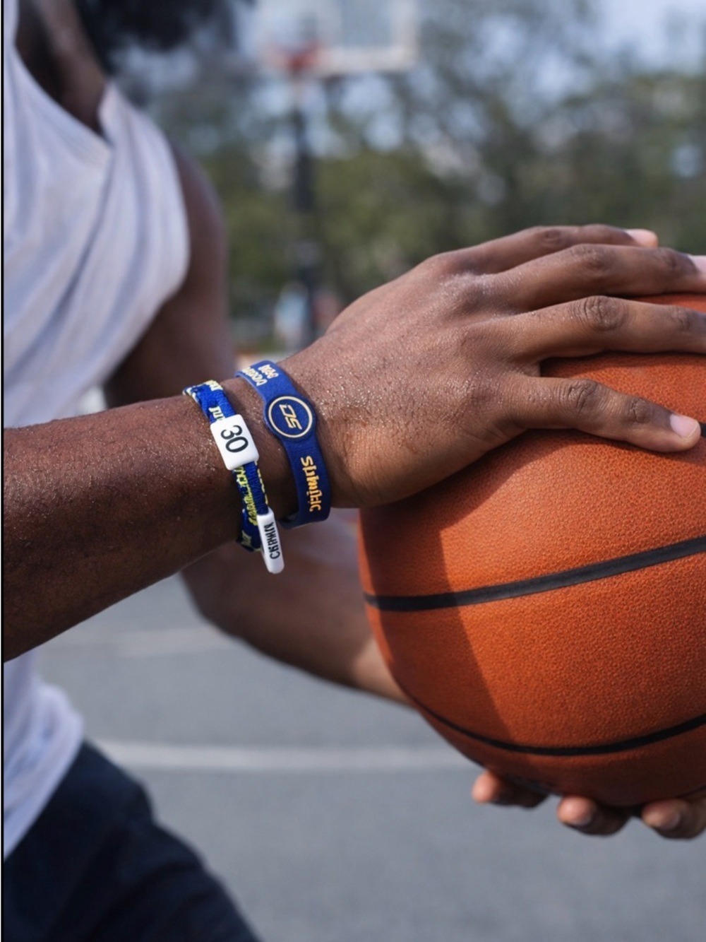 STEPH CURRY ROPE BRACELET-ADJUSTABLE NBA FAN WRISTBAND BASKETBALL 30